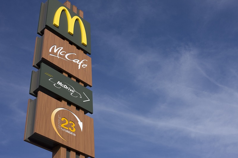 We Provide Commercial Ground Maintenance For McDonalds