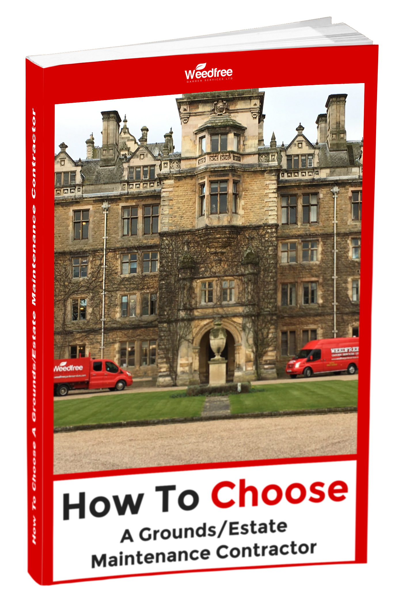 Weedfree Ebook 2 Cover - How To Choose A Grounds Estate Maintenance Contractor